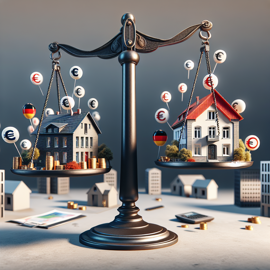 Einfluss politischer Entscheidungen auf Hauspreise.